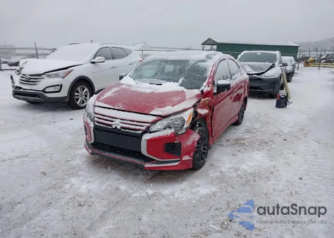 2024 Mitsubishi Mirage G4 Black Edition/Es/Le z USA, uszkodzony, nr VIN ML32FUFJ1RHF11560